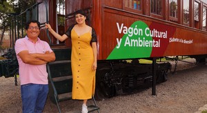 Celebran primer aniversario del “Vagón Cultural y Ambiental” en el Parque 3 de octubre de Pueblo Libre