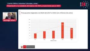 Ministerio de Cultura presenta la Cuenta Pública de la Dirección General de Industrias Culturales y Artes