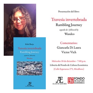 Fondo de Cultura Económica presentará el libro “Travesía invertebrada”