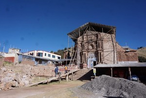 Ministerio de Cultura avanza en los trabajos de restauración en templos históricos de Puno