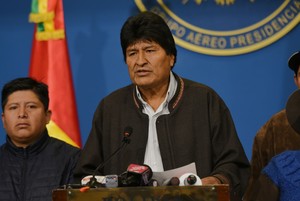Sobre la renuncia y huida de Evo Morales