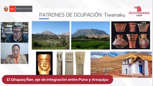 Se realiza conversatorio “El Qhapaq Ñan, camino de integración entre Puno y Arequipa”