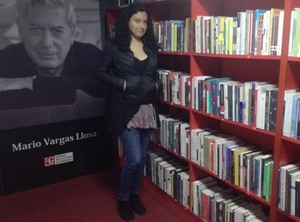 Carolina Cisneros y su primera novela