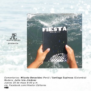 Alastor Editores presentará el libro “Fiesta”