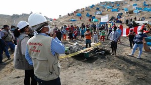 Ministerio de Cultura exige retirarse a invasores del Morro Solar de Chorrillos