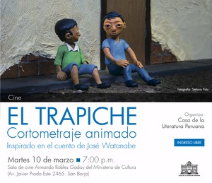 Hoy se proyecta el cortometraje “El trapiche” en el Ministerio de Cultura