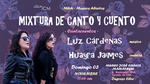 Realizarán cantacuentos “Mixtura de Canto y Cuento” en la Casa Museo José Carlos Mariátegui