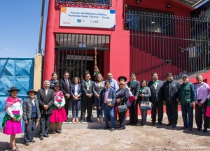 Tacna: inauguran Estación de Biblioteca Pública “Armando Claros Cáceres” en Tarata