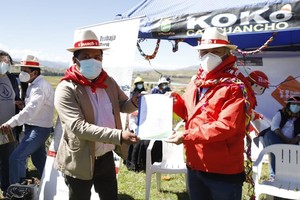 Ministros de Cultura y Trabajo participan en el inicio de labores del programa Trabaja Perú para sitios arqueológicos