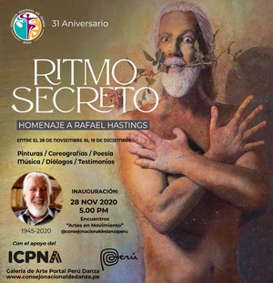 Presentarán el programa especial virtual “Ritmo Secreto: Homenaje a Rafael Hastings”