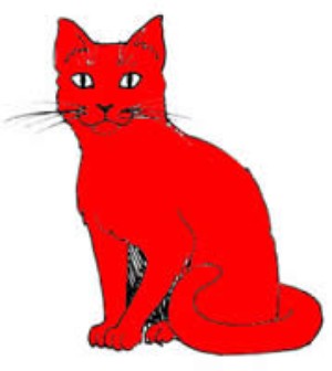 Как нарисовать red cat