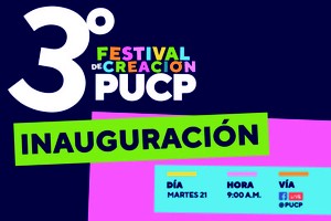 3.º Festival de Creación PUCP se realizará el 21 y 22 de diciembre de manera virtual y gratuita