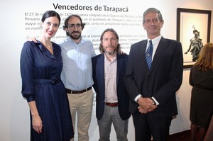 Inauguran la exposición “Vencedores de Tarapacá” en el Centro Cultural El Olivar