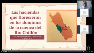 UGEL Nº 4 realiza la conferencia “Las casas hacienda que florecieron en los dominios de la cuenca del río Chillón”