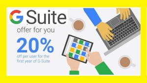 G Suite GRATIS código promocional y sus beneficios