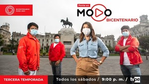 Este sábado 13 de febrero se estrena la tercera temporada de Modo Bicentenario por TVPerú