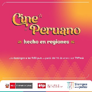 Ciclo de cine peruano realizado en regiones llegará a nivel nacional a través de TVPerú