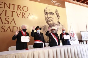 Ministerio de Cultura entrega reconocimiento de Personalidad Meritoria de la Cultura en Tacna