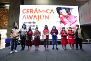 Se declara Patrimonio Cultural Inmaterial de la Humanidad a la Cerámica Awajún