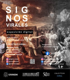 Centro Cultural de San Marcos inaugurará la exposición virtual “Signos virales”