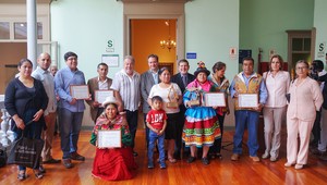 Premian a ganadores del XV Concurso Nacional de Nacimientos en la Casa O’Higgins