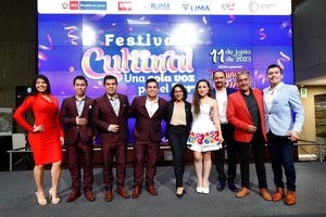 Ministra de Cultura anuncia realización del I Festival Cultural “Una sola voz por el Perú”