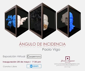 Galería Yvonne Sanguineti inaugurará la exposición virtual “Ángulo de incidencia”