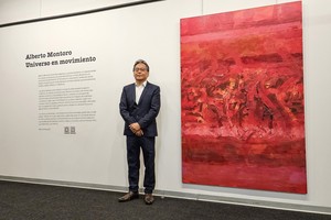 Alberto Montoro, el pintor peruano que expone entre Santiago de Surco y Santiago de Chile