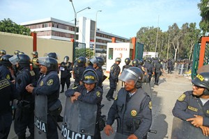 ¿Así va a responder el gobierno a los conflictos como el de la Universidad San Marcos?