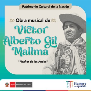 Otorgan reconocimiento de Personalidad Meritoria de la Cultura a Víctor Gil Mallma, el “Picaflor de los Andes”