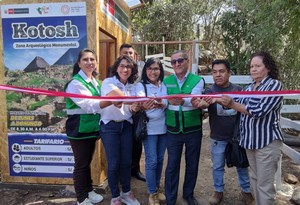 Reabren las puertas de la Zona Arqueológica Monumental de Kotosh