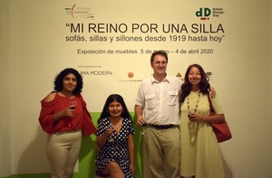 Inauguran exposición ‘‘Mi reino por una silla’’ en el Istituto Italiano di Cultura di Lima