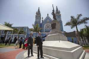 Municipalidad de Lima entrega escultura restaurada de “La Libertad”