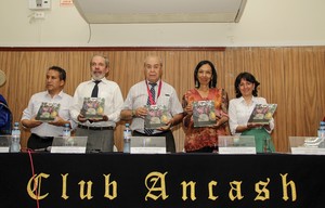 Presentan libro “Patrimonio Cultural Inmaterial en Áncash” en el Club Áncash