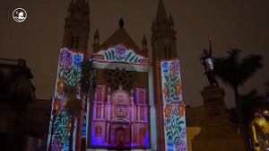 PUCP realiza proyección de un videoarte en la Plaza Francia