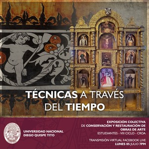 Universidad Nacional Diego Quispe Tito de Cusco inaugura la exposición virtual “Técnicas a través del tiempo”