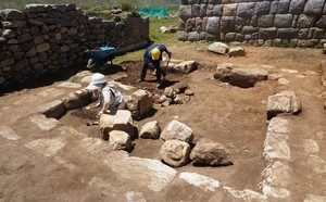 Ministerio de Cultura halla segundo baño del Inca en la Zona Arqueológica Huánuco Pampa