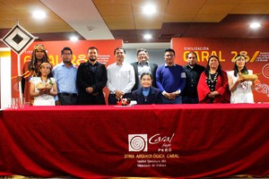 Brindan conferencia magistral por el 28 aniversario de Caral y anuncian programa de actividades