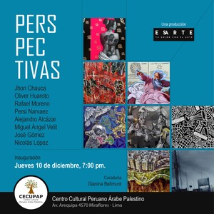 Centro Cultural Peruano Árabe Palestino inaugura hoy la exposición “Perspectivas”