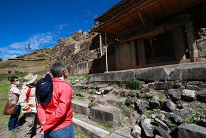 Ministro de Cultura visita el Monumento Arqueológico de Chavín de Huántar