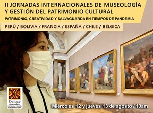 II Jornadas Internacionales de Museología y Gestión del Patrimonio Cultural inician hoy