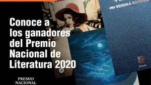 Ministerio de Cultura anuncia a los ganadores del Premio Nacional de Literatura 2020