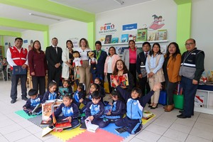 Inauguran Biblioteca Pública Municipal “Prof. Samuel Garrido Fuentes” en Canta