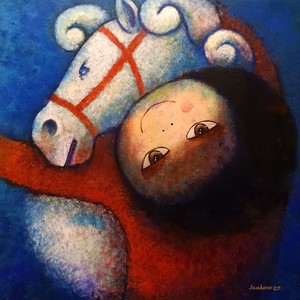 Universo de color, inocencia y esperanza