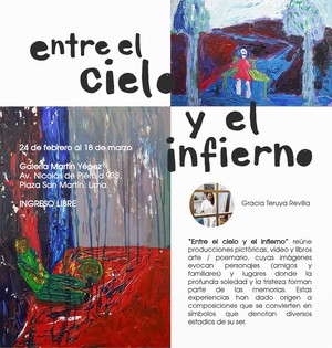 Gracia Teruya presenta su tercera individual “Entre el cielo y el infierno”