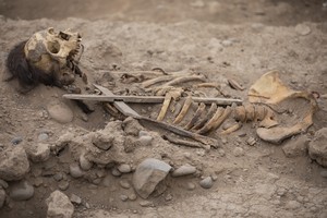 Descubren momias en la Huaca Tres Palos del Parque de las Leyendas