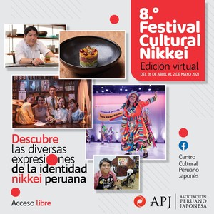 8.° Festival Cultural Nikkei se realizará del 26 de abril al 2 de mayo en edición virtual