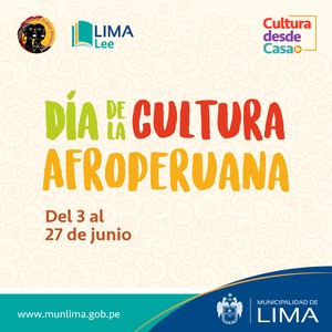 Municipalidad de Lima realizará actividades virtuales por el Mes de la Cultura Afroperuana