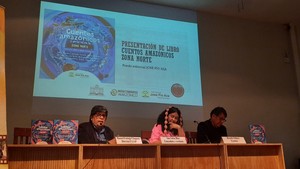 Presentan libro “Cuentos amazónicos. Zona norte” en Casa de la Literatura Peruana