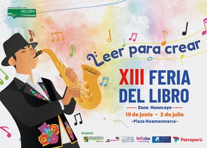 13° Feria del Libro Zona Huancayo se inaugura este lunes